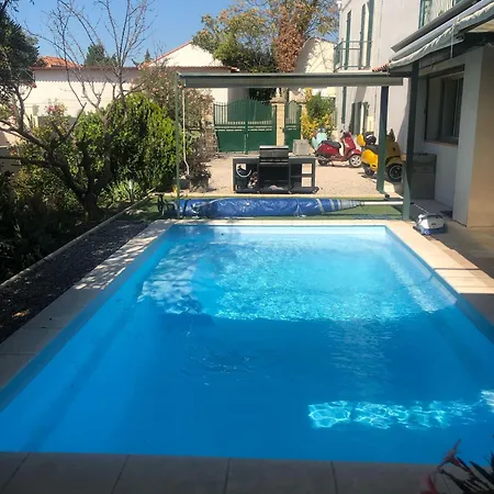 Chambre Chez L'Habitant Avec Piscine Marsella Exterior foto